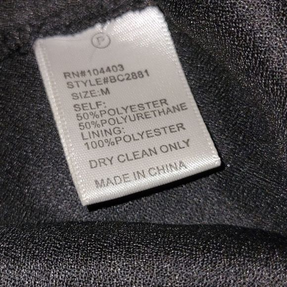 J.O.A Los Angeles Floral Cutout Faux Leather Dress in Black Size Medium - Picture 6 of 7